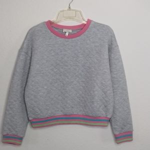 Self esteem/ girls sweat shirt/ Grey/ XL (16).